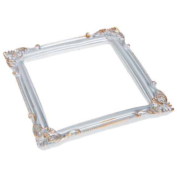 SOPOTUTU Retro Resin Photo Frame Prop for Nail Jewelry Photography and Styling, 1 Piece