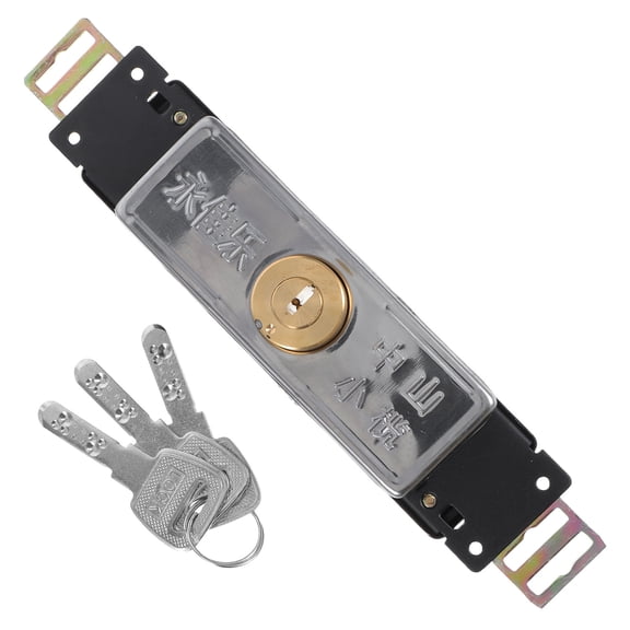SOPOTUTU Shutter Door Lock with Keys for Commercial and Residential Use High Security Iron Material