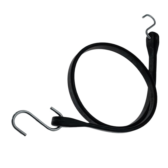 SOPOTUTU Truck Bungee Cords Rubber Black 1Set for Transportation Needs