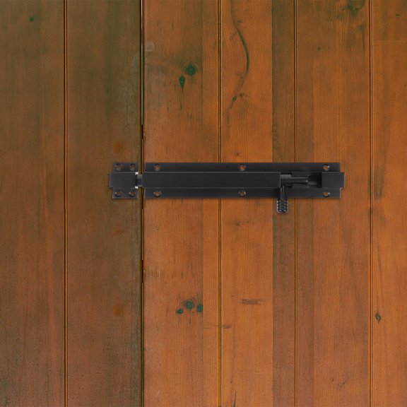 SOPOTUTU Sopotutu Barrel Bolt, Safe and Durable, Wide Applicability, Black Aluminum, Home Use