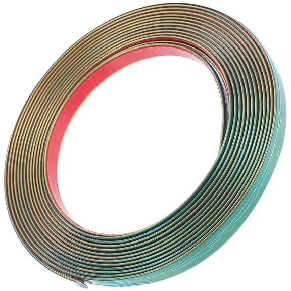 SOPOTUTU Flexible Peel and Stick Golden Molding Trim Plastic Wall Edge Decoration for Modern Spaces