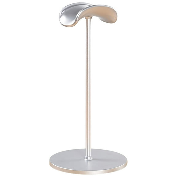 SOPOTUTU Silver Aluminum Alloy Headset Holder for Storage Convenient Gaming Headphone Stand 7.5 x 3.5 x 4.5 inches
