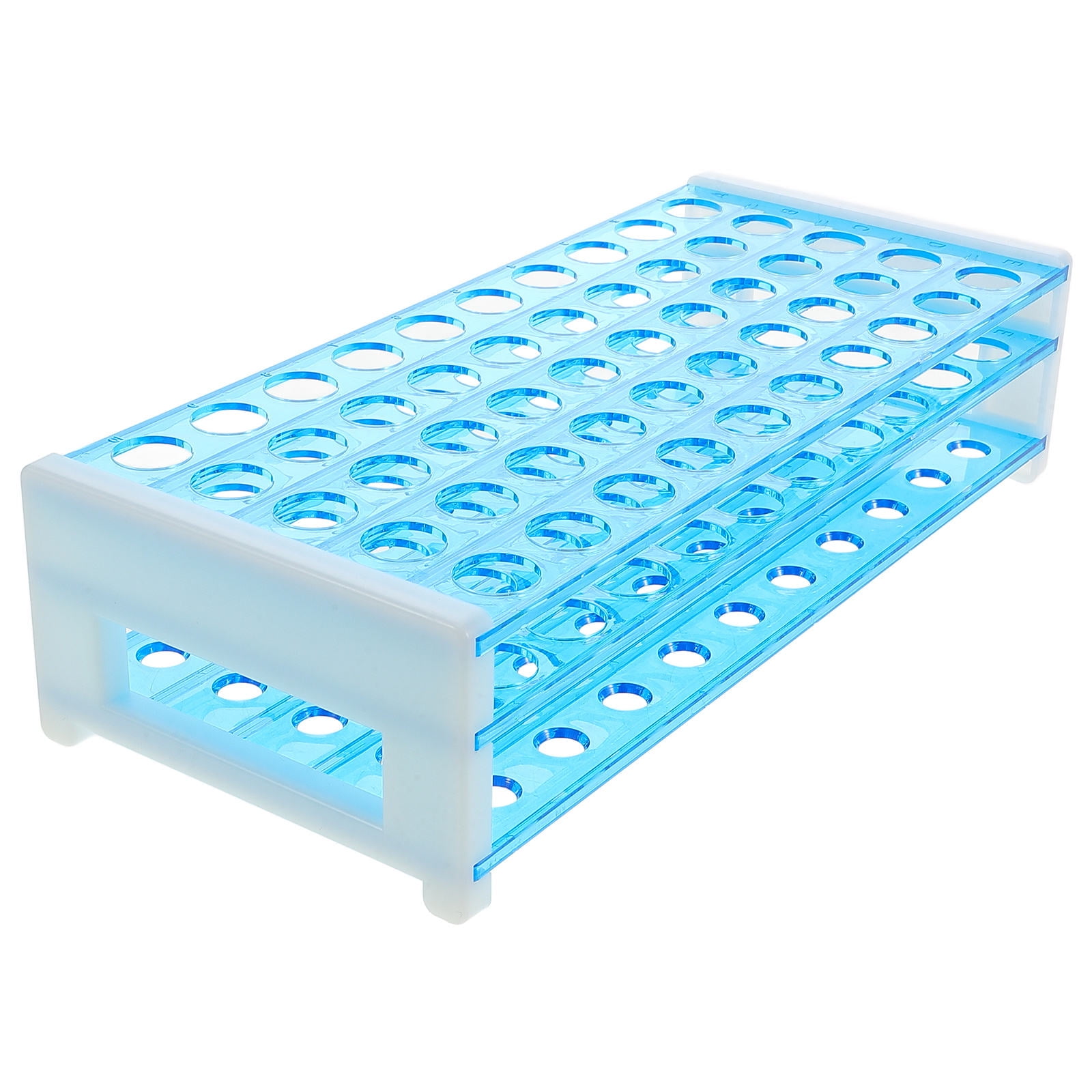 SOPOTUTU Sky-Blue Test Tube Rack for Blood Tubes in Laboratory Work 1 ...