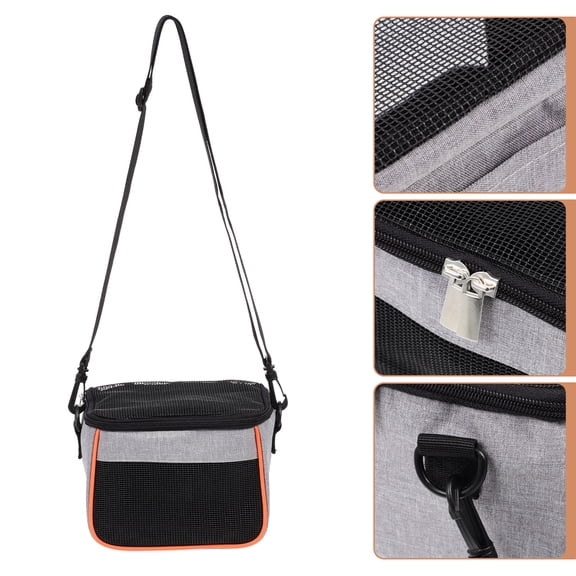 SOPOTUTU Small Pet Carrier Bag for Guinea Pig Hamster Rat Oxford Cloth Portable Outdoor
