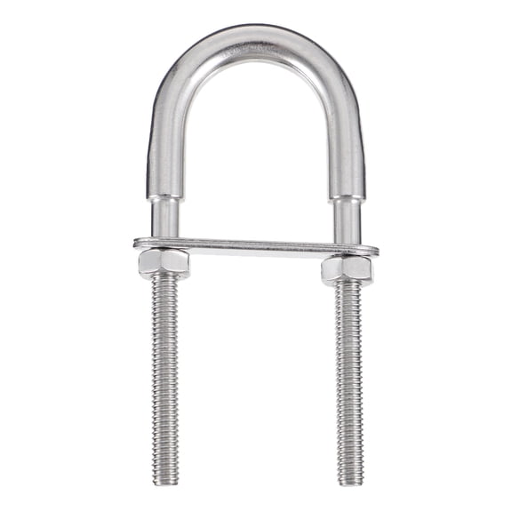 SOPOTUTU 304 Stainless Steel U-Bolts Industrial Grade Heavy Duty Resistant Fasteners Various Sizes