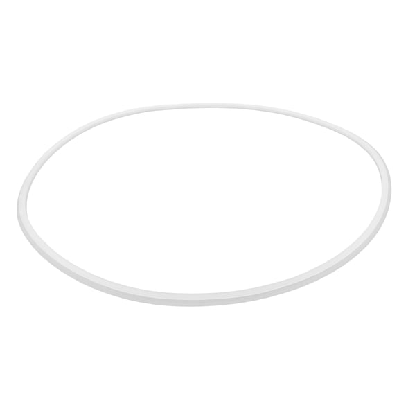 SOPOTUTU White Rubber Bar Stool Floor Protector Noise Reduction Chair Base Cover for Furniture Legs