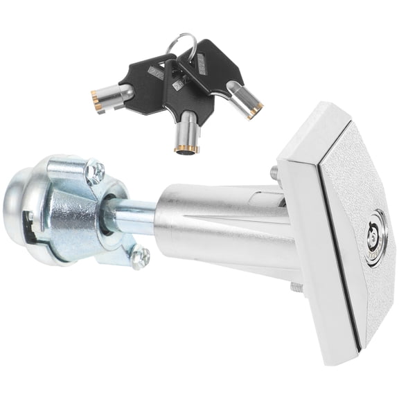 SOPOTUTU Zinc Alloy Machine Lock with Keys, Easy to Install, High Security Lock for Vending Machines