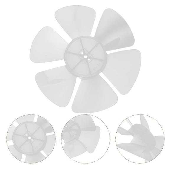 SOPOTUTU Replacement Plastic Fan Blades for Table & Standing Fans, Easy to Install, Practical Design for Efficient Cooling