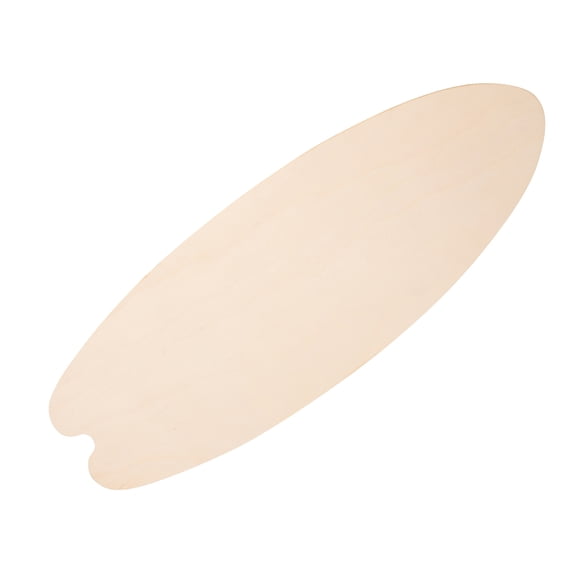 SOPOTUTU Unfinished Wood Surfboard Wall Hanging Decor for DIY Art Creation