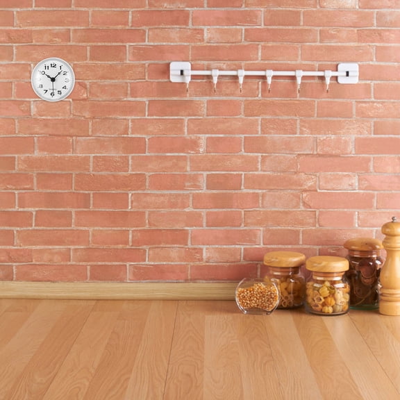 SOPOTUTU 1Pc Battery Operated Waterproof Wall Clock for Bathroom and Kitchen with Anti Fog Suction Cup
