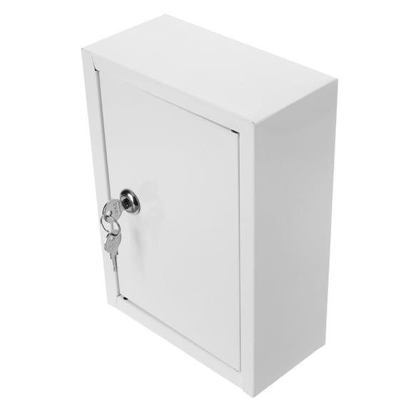 SOPOTUTU Wall Mounted Lockable Milk Box Multi Use Storage For Mail Milk Compact Design Space Saving For Key Lock Box