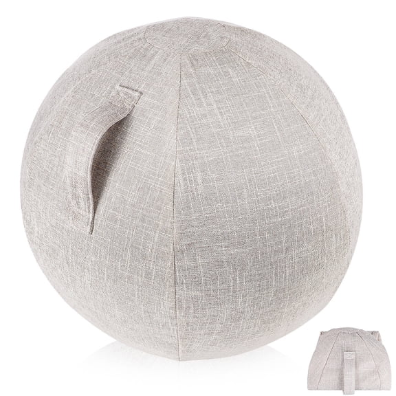 SOPOTUTU Yoga Balls Protector Anti-Static Non-Slip Cotton Linen for Protection