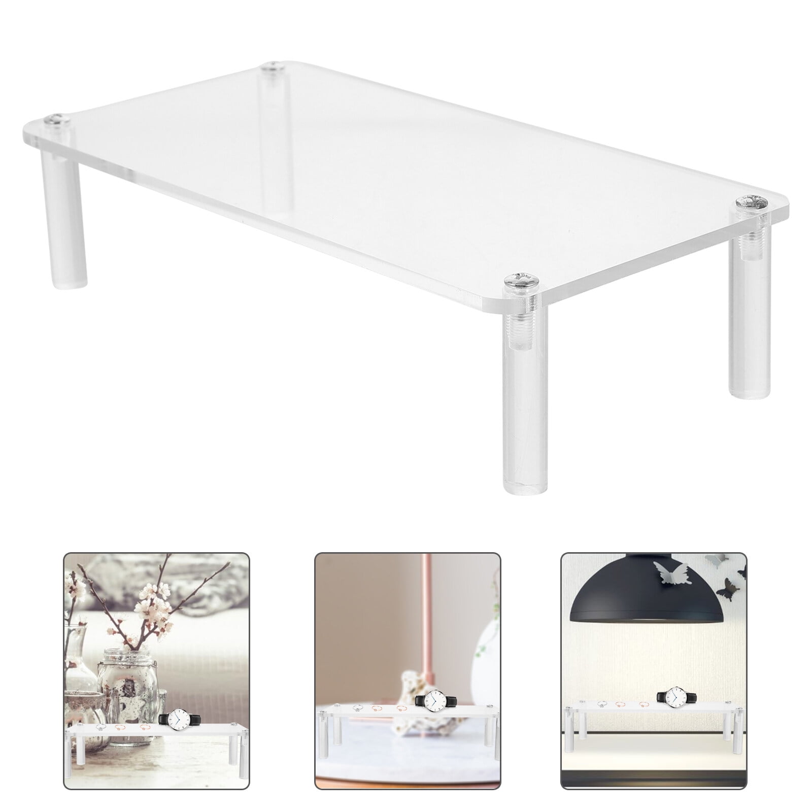 SOPOTUTU Watch Racks Transparent Acrylic 1Pcs 7 86x3 14x1 97in sopotutu-watch-racks-transparent-acrylic-1pcs-7-86x3-14x1-97in