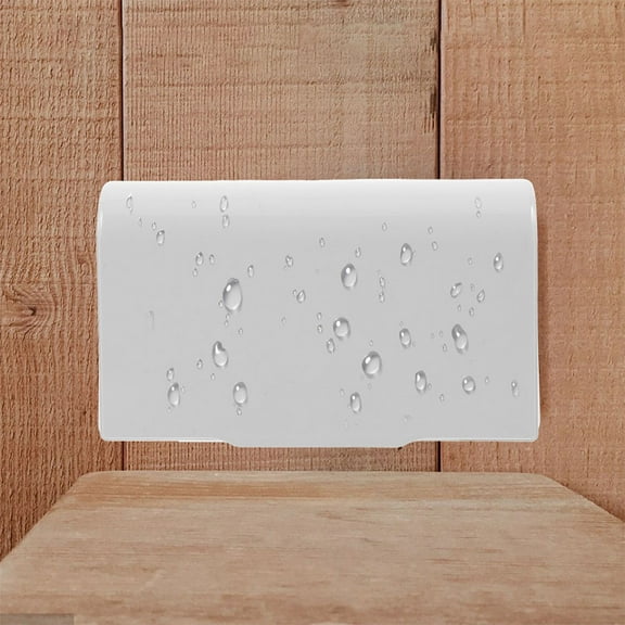 SOPOTUTU White Outdoor Switch Cover Plastic Protective Case Splash Proof Electrical Outlet