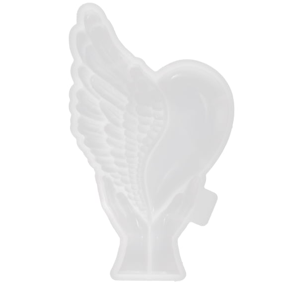 SOPOTUTU Heart Shaped Mold Flexible Silicone Mold for DIY Photo Frames 1Pack