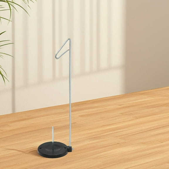 SOPOTUTU Black Stainless Steel Thread Holder Stand for Sewing Machine Storage Organizer