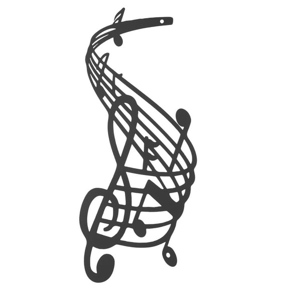 SOPOTUTU Music Note Wall Hanging Ornaments Set for Back to School Classroom and Room Decoration