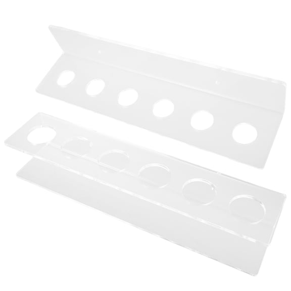 SOPOTUTU Volleyball Display Case Billiard Cue Rack Minimalist 2 Pcs