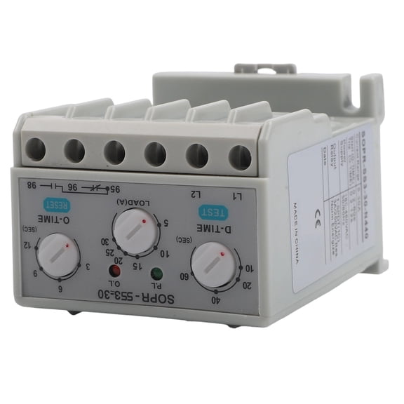 SOPR-SS3-220Electronic Overload Relay Motor Protector Thermal Overload Relay