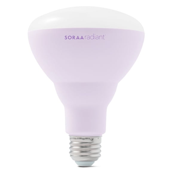 SORAA Radiant BR30 LED Dimmable 725-Lumen Soft White (2700K), 65-Watt Equivalent Light Bulb, No Buzz, E26 Medium Base for Recessed Lighting