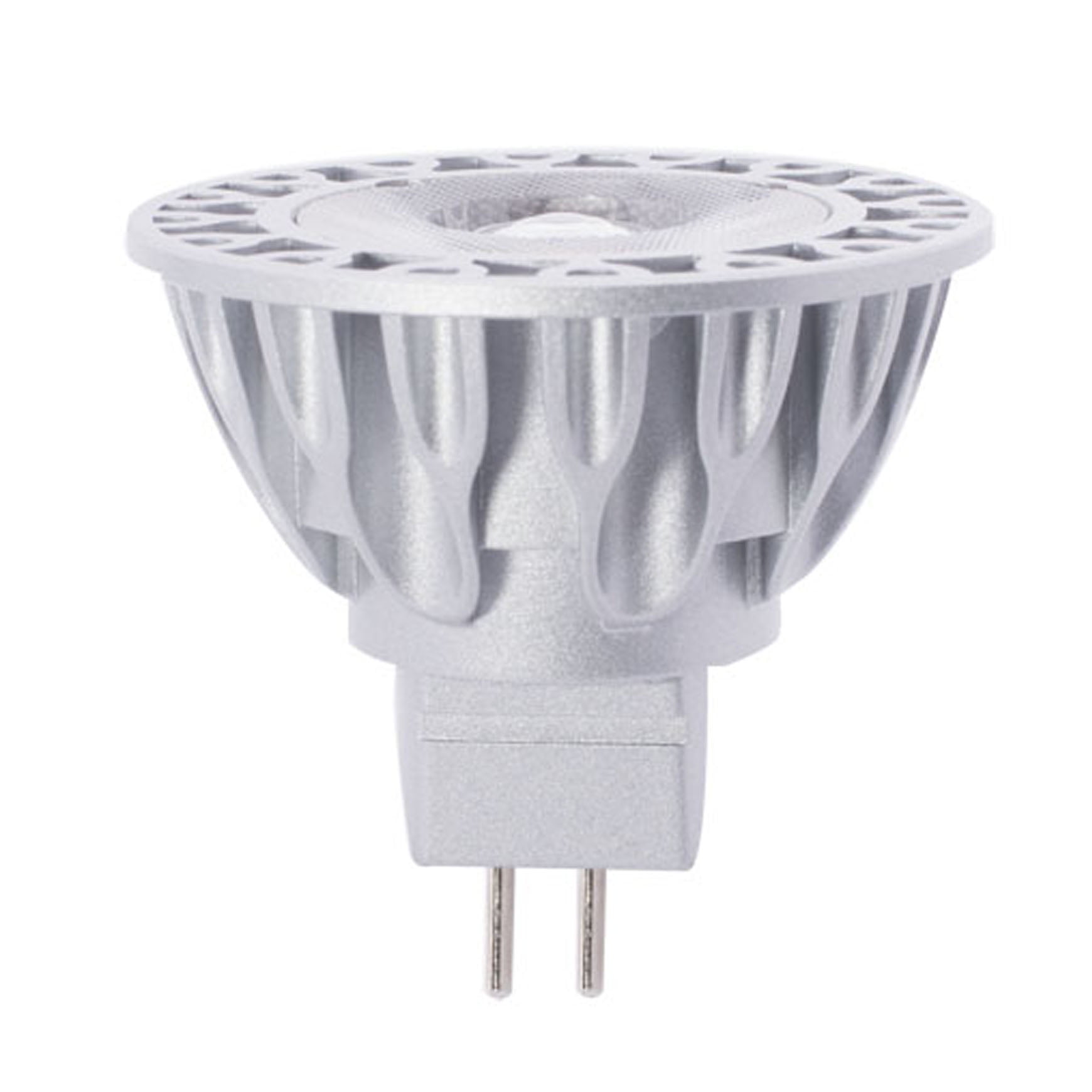 Silver Dimmable LED MR16 Bi-Pin Downlight Bulb