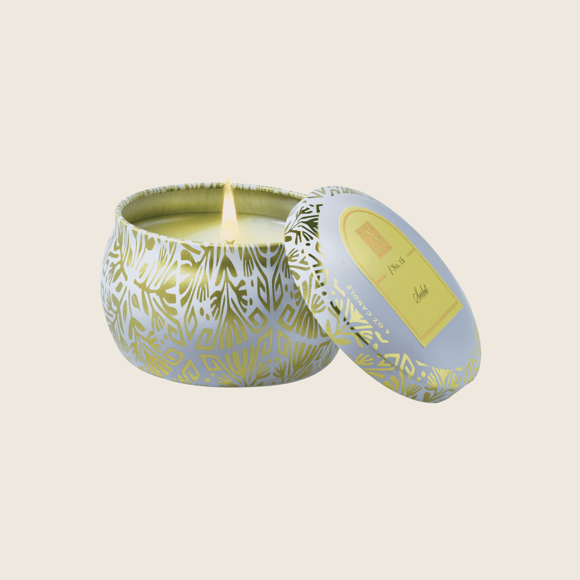 SORBET Aromatique 4 oz Tin Scented Jar Candle