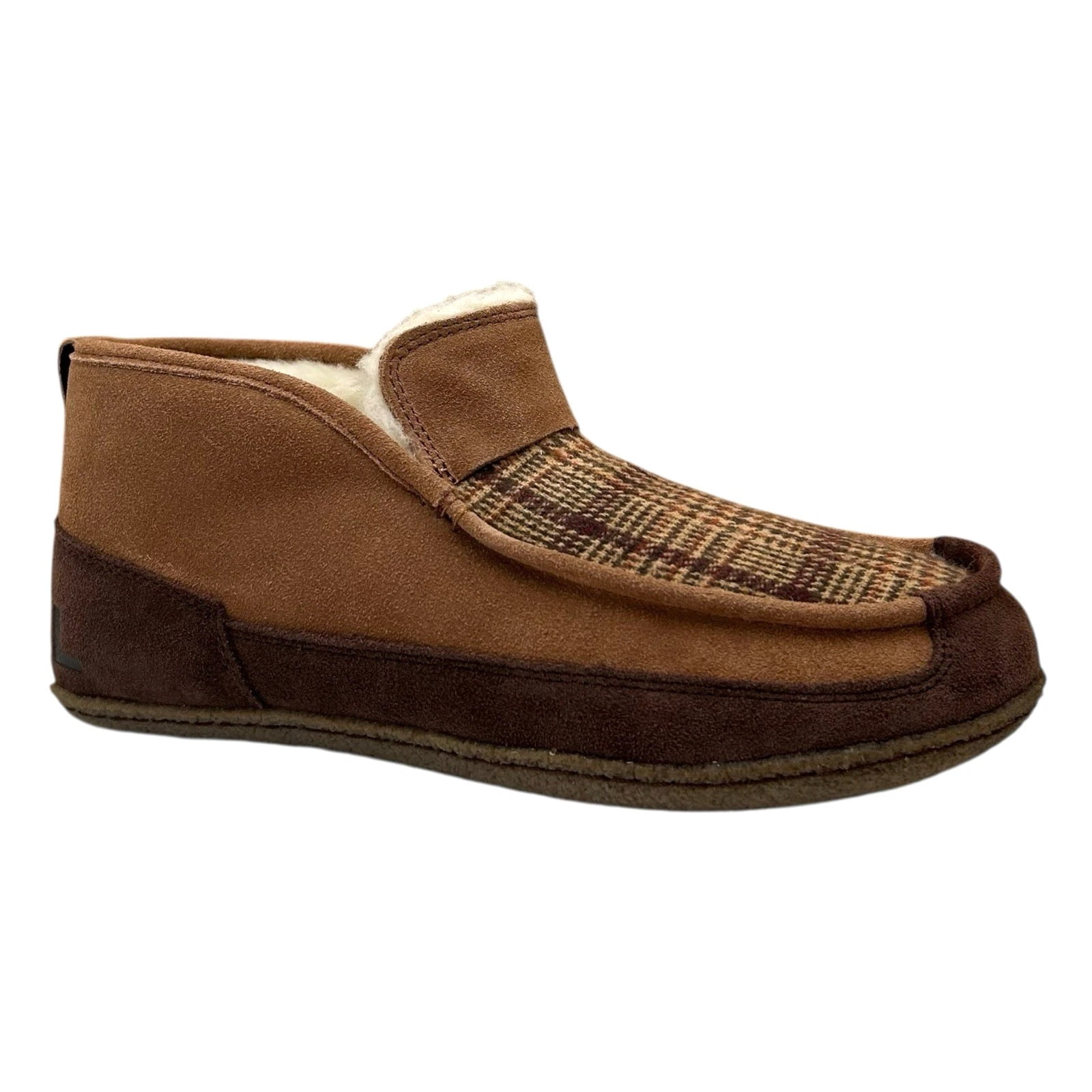 Sorel Olive Green Puff Slip-On Slippers with Orange Pull Tabs SOREL Go - Coffee Run Slipper - Women main image 4