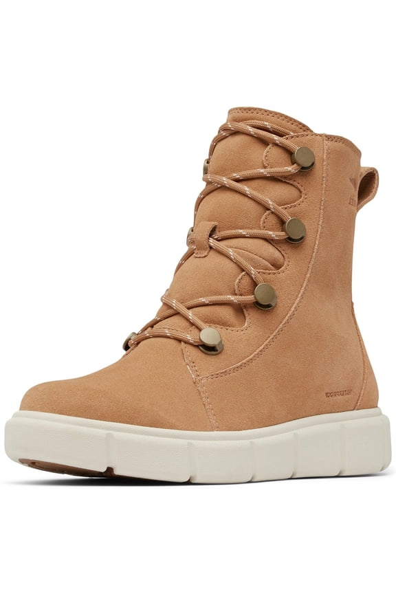 Women's Explorer lll Joan Waterproof Boot - Tawny Buff, Chalk - 10.5