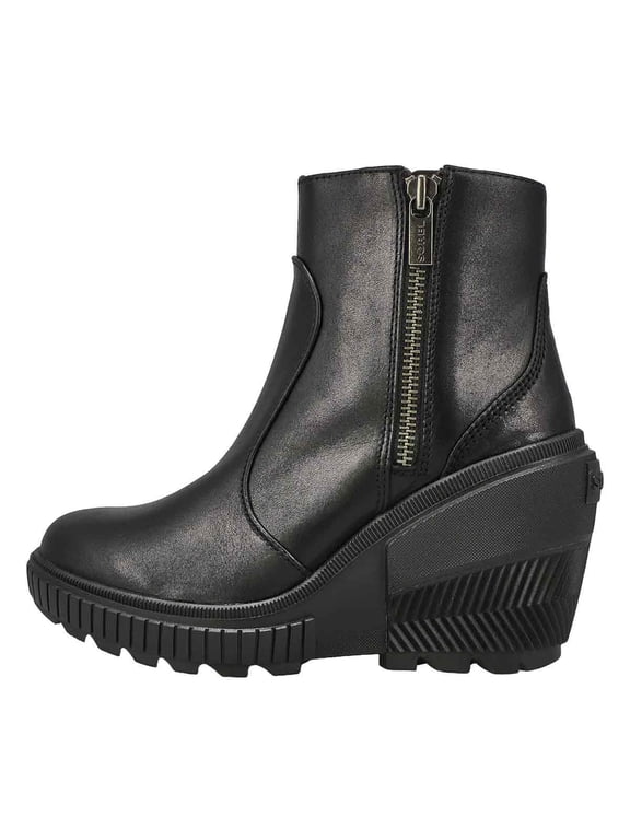 Women's Ona Ave Zip Wedge Black/Black 10.5 M