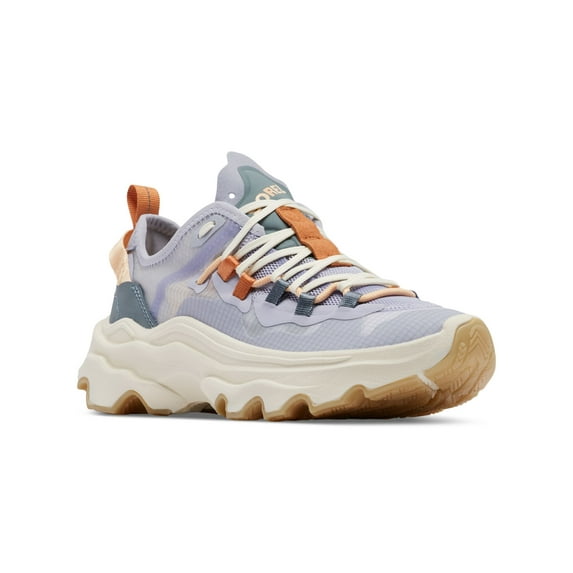 SOREL Womens Purple Mixed Media Heel Pull Tab Padded Kinetic Breakthru Tech Round Toe Platform Lace-Up Sneakers Shoes 8.5