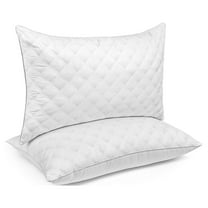 SORMAG Bed Pillows Queen Size Set of 2 Pillows for Bed 2 Pack Cooling Hotel Collection Down Alternative Pillows 20 x 30 inches