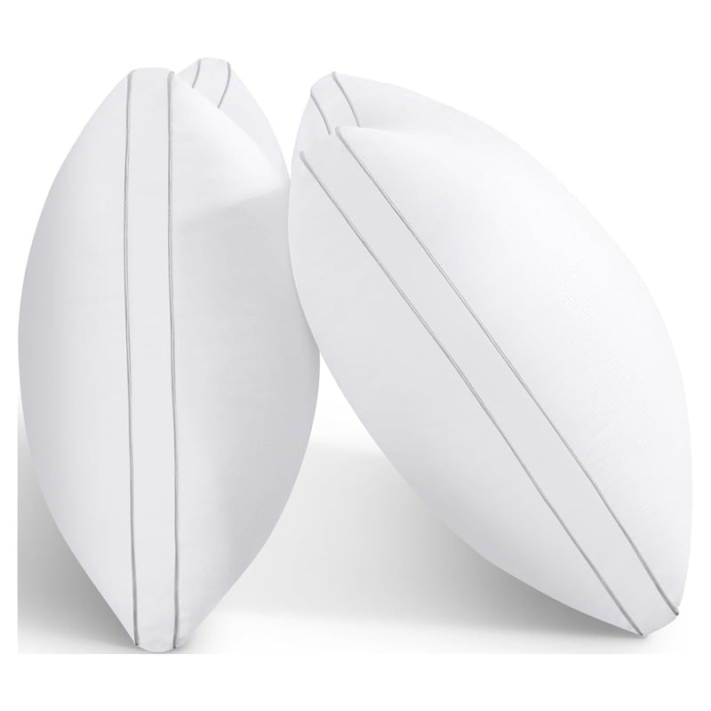 SORMAG Bed Pillows 2-Pack Queen Cooling Gusseted Pillows