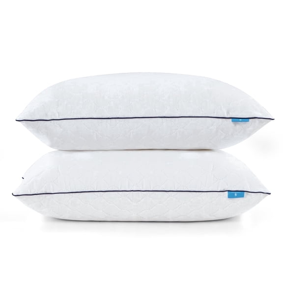 SORMAG Bed Pillows for Sleeping Queen Size 20" x 30" Hypoallergenic Pillow for Side and Back Sleeper Soft Supportive Hotel Collection Pillows Set of 2 Pack Down Alternative Pillow for Bed