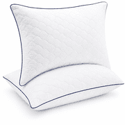 SORMAG Bed Pillows for Sleeping Queen Size 20" x 30" Hypoallergenic Pillow for Side and Back Sleeper Soft Supportive Hotel Collection Pillows Set of 2 Pack Down Alternative Pillow for Bed