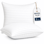 SORMAG Pillow for Beds 2 Pack Standard Size Pillows Set of 2 Hypoallergenic Hotel Gusseted Down Alternative Pillow for Side and Back Sleeper 20 x 26 inches ﻿