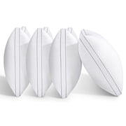 SORMAG King Pillows Set of 4,Down Alternative Pillows for Bed 4 Pack,Soft Hotel Collection Gusseted Pillows 20 x 36 inches