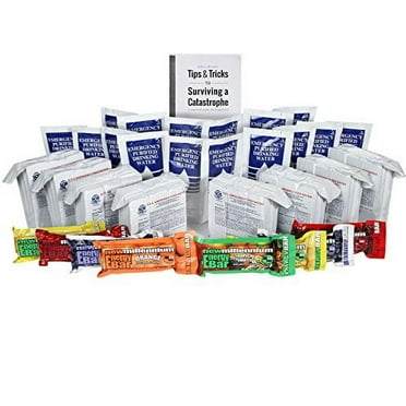 SOS Food Labs, Inc. 185000825 S.O.S. Rations Emergency 3600 Calorie Day/ 72 Hour Package with 5 Year Shelf Height, 4.5" Length