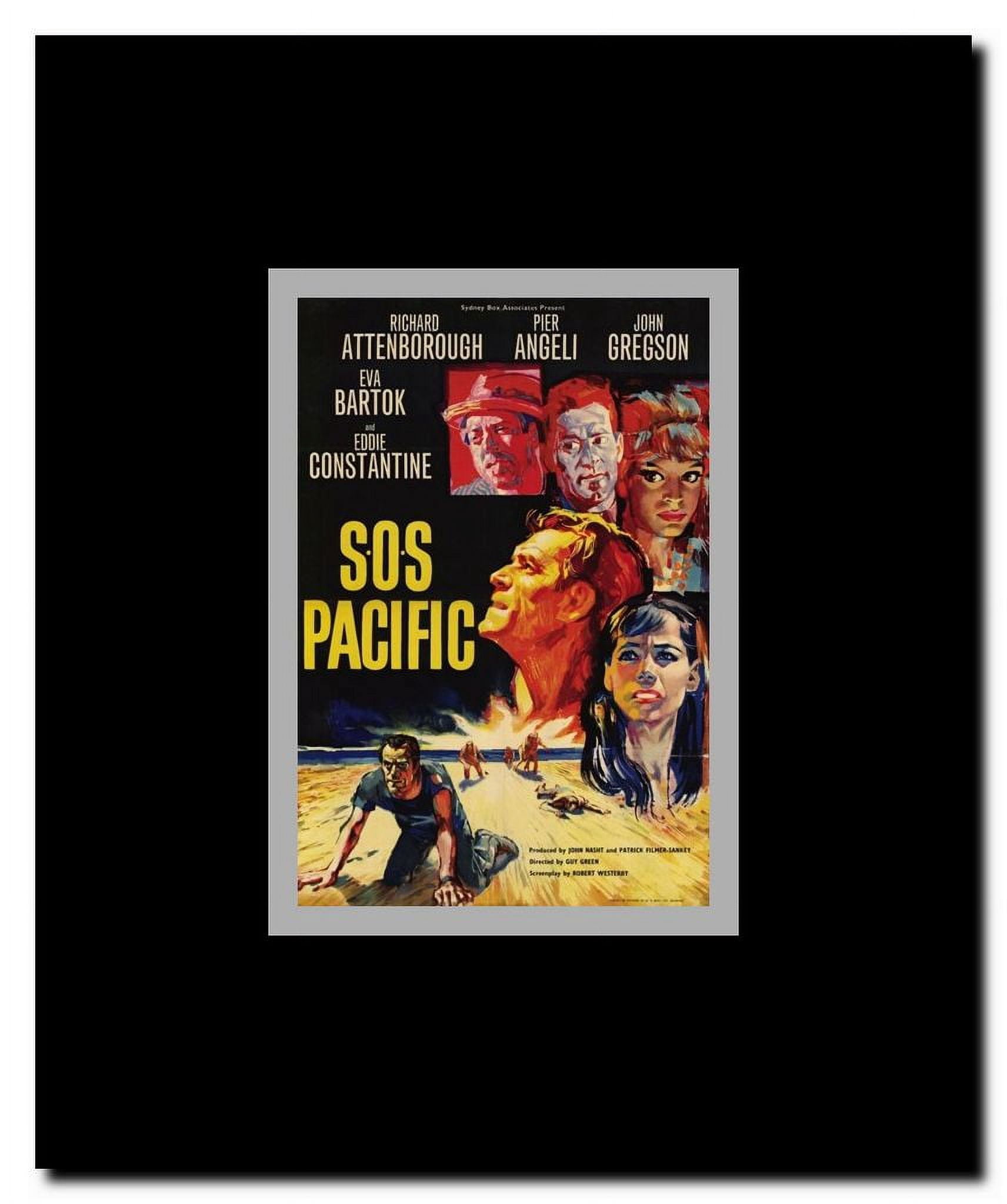 SOS Pacific Framed Movie Poster
