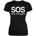 thumbnail image 1 of SOS Please Send Nuggets Juniors Soft T Shirt Black SM, 1 of 1