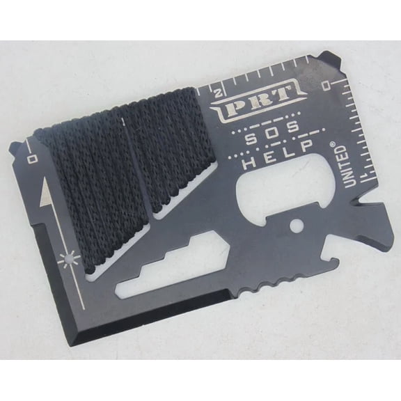 SOS Rescue EDC Multi-Tool for Survival, Multifunctional Credit Card for Outdoor Camping and Hiking