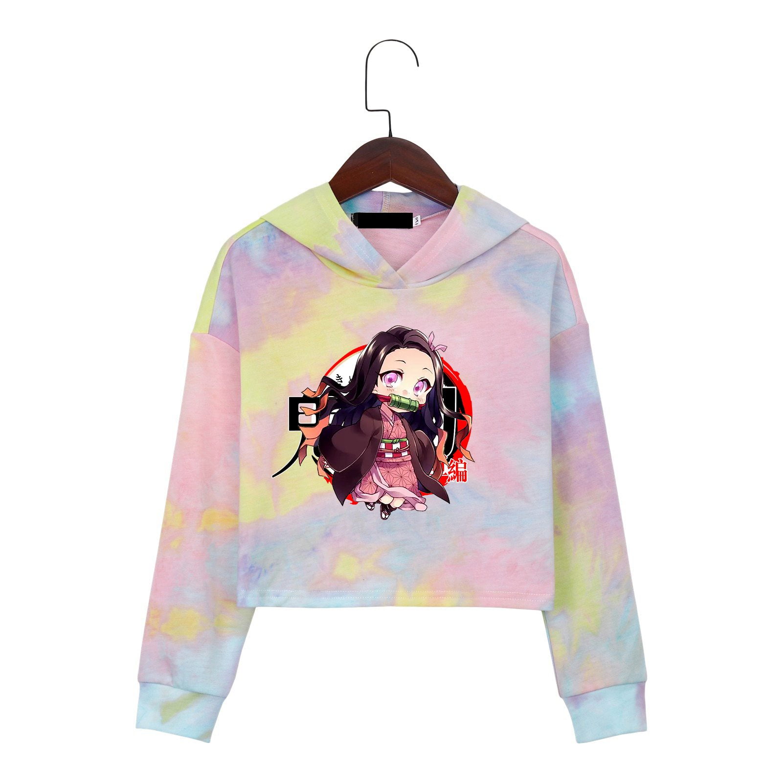 Mulheres Hoodie Demon Slayer Anime Nezuko Graphic Harajuku Kawaii S A  Própria Tops Inverno Estética Bonito Suéter 4PHA De $375,48