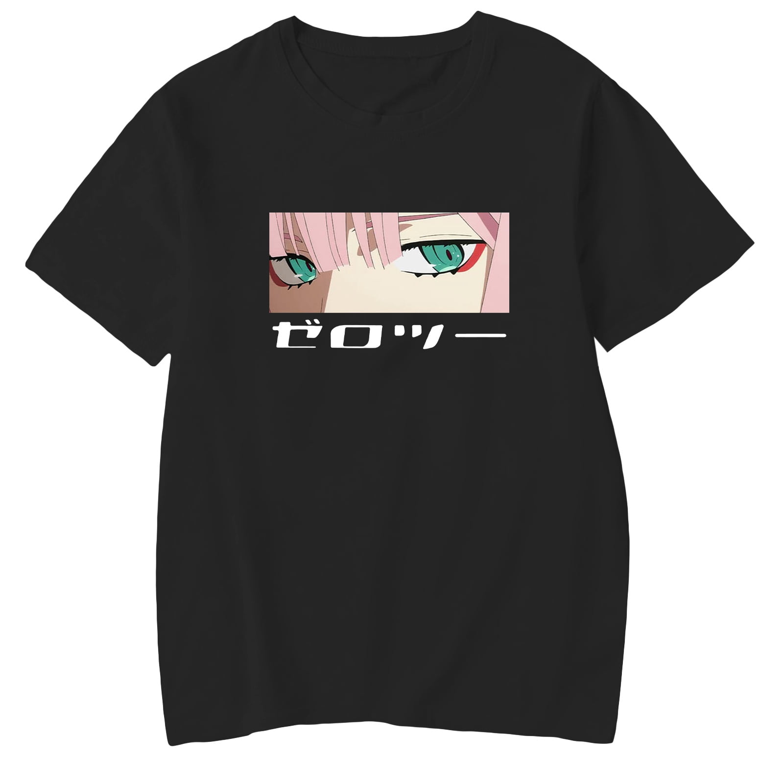 Anime Darling In The Franxx Short Sleeve T-shirt + Shorts Zero Two Cosplay  Costumes Two Piece Set Men Women Summer Streetwear Casual Two Pieces