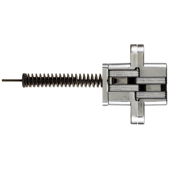 SOSS 20 Minute Fire Rated Invisible Closer Model 220IC for 2" Thick Material, Zinc, Satin Chrome Exterior Finish, Model Number 220ICUS26D