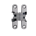 thumbnail image 1 of SOSS 204 Stainless Steel Invisible Hinge with Holes for Wood or Metal Applications, Mortise Mounting, Bright Stainless Steel Exterior Finish, 1 of 7