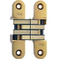 thumbnail image 1 of SOSS 216Us4 1" W x 4-5/8" H Satin Brass Concealed Hinge, 1 of 4