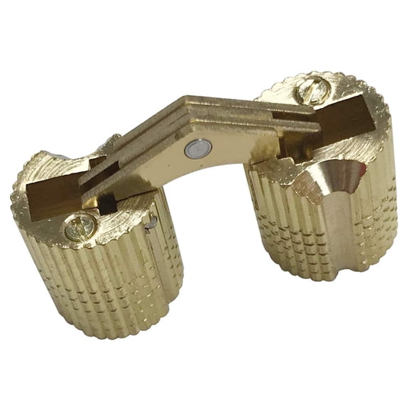 SOSS Barrel Hinge, Solid Brass, 10mm (4)