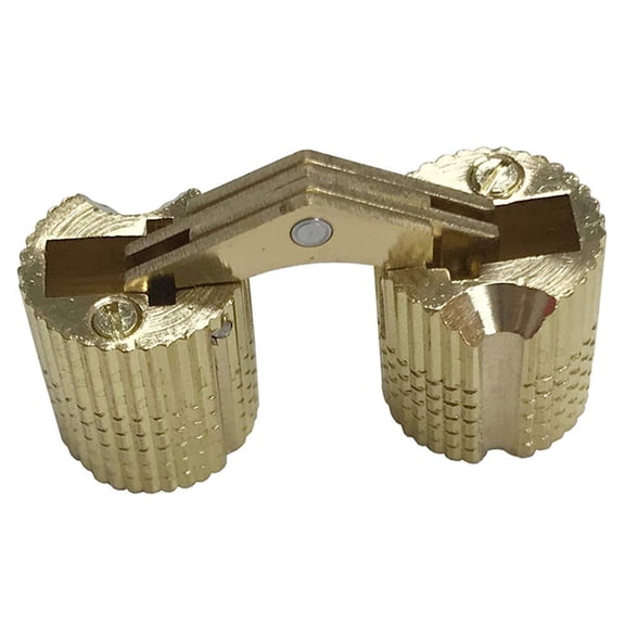 SOSS Barrel Hinge, Solid Brass, 14mm (4)