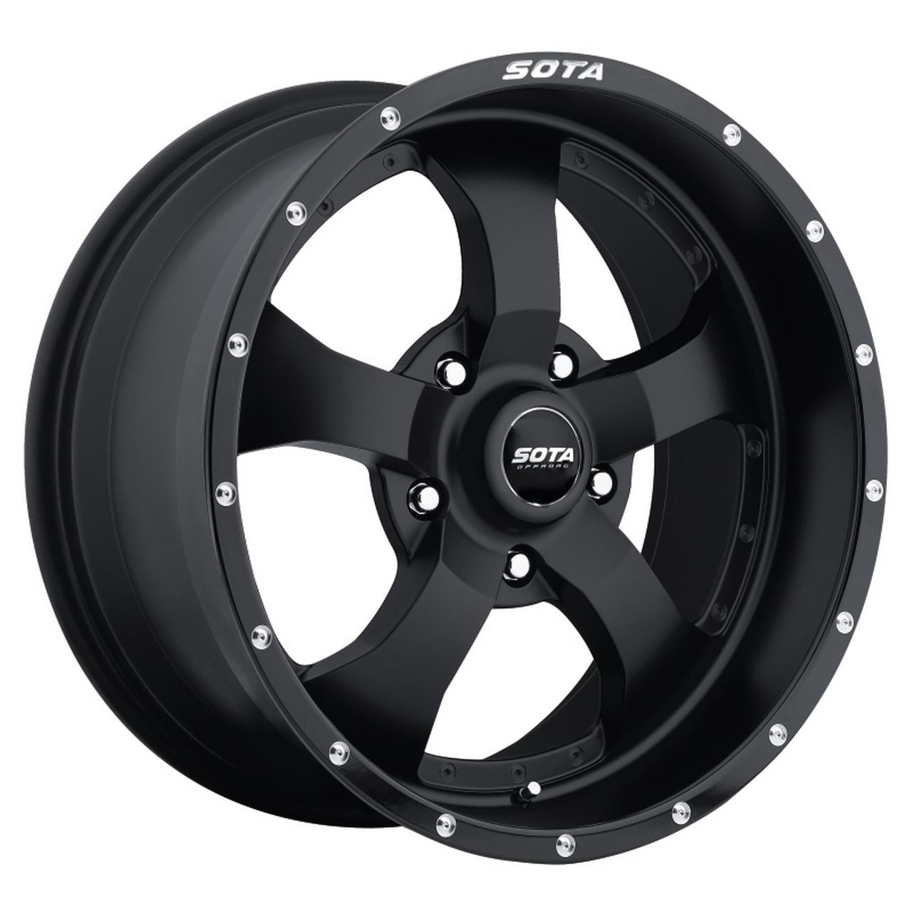 SOTA NOVAKANE 5 17x9 5x5 -12mm Stealth Black (Satin Black