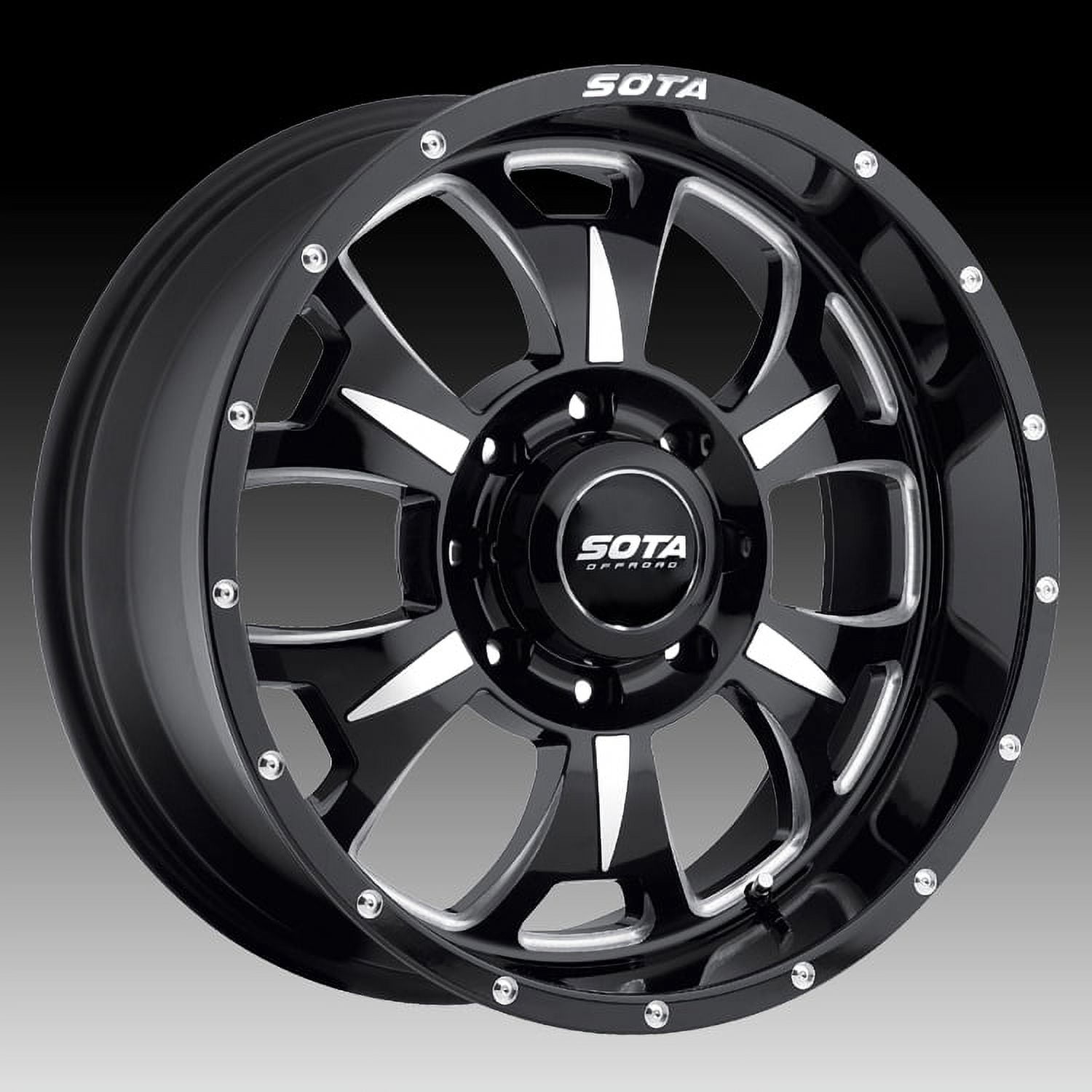 SOTA Offroad 564DM Rehab DeathMetal 20x9 8x180 0mm (564DM-20998+00