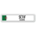 thumbnail image 1 of SOTIF ALGERIA Street Sign Algerian flag city country road wall gift, 1 of 5